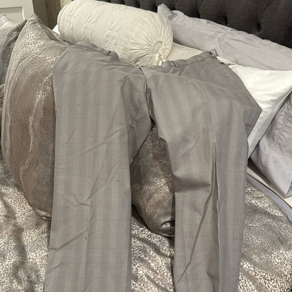 Men’s plaid pants